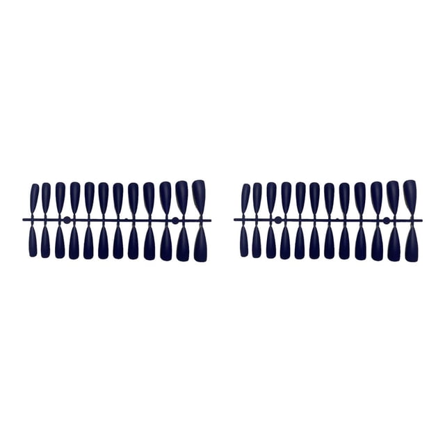 Seitruly Tabletas para mejorar las uñas Diseño elegante de puntos Textura esmerilada Textura esmerilada Usable Uña falsa Puntas de manicura Type4 NO4 Seitruly CBP456153