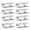60 to 12mm, variant on 8Pcs Glass Shelf Bracket Aluminum Alloys Square Glass Clamps Clip Holder Support Bracket for Wall Mounted Enduring