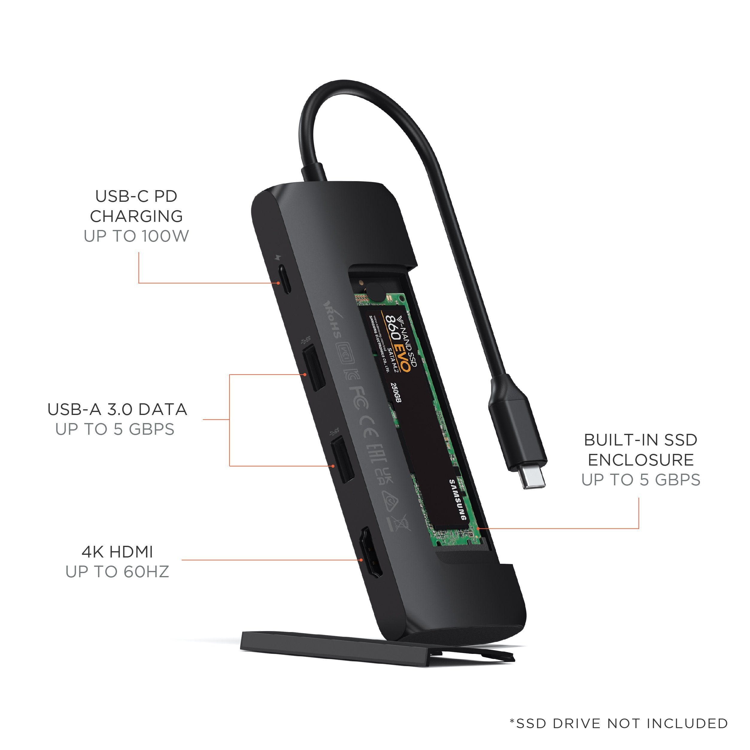USB-C Hybrid Multiport Adapter