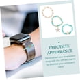 thumbnail image 3 of XYCCA 6 Pcs Montre avec Clous Accessoires Forme Étoile en Alliage-0621, 3 of 5