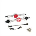 thumbnail image 1 of Juego de Eje de Puente Delantero y Trasero de Engranaje de Metal para Coche RC para MN D90 D91 D96 99S FJ45 1/12 Accesorios de Piezas de Actualización de Coche RC Plata, 1 of 5