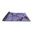 thumbnail image 2 of Ahgly Company Indoor Rectangle Abstract Blue Modern Area Rugs, 2' x 5', 2 of 4