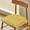 Yellow#4, variant on Elastic Chair Cushion Cover | Stretchable Polyester Fabric | Water & Stain Resistant | Multiple Colors & Sizes for Dining & Office Chairs