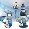 thumbnail image 5 of Yvsxxv Handmade Nautical Wooden Lighthouse Ornament Sea Bird Decor for Coastal Home Decoration, 1 Pack, 5 of 7