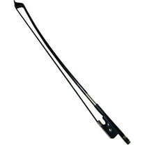 Vio Music® Carbon Fiber Bass Bow Natural Black Horse Hair, French (4/4)