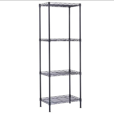 

4-Tier Wire Shelving Unit Metal Storage Rack