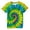 Q2Mint Green2, variant on lnmuld Youth & Teen Boys Neon Tie-Dye T-Shirt, Hippie Style & Comfortable Casual Wear Color:Pink,Size:4-5 Years
