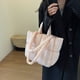 thumbnail image 4 of Bolso de hombro acolchado para mujer, bolso Hobo informal con asa superior, bolso de compras con almohada, 4 of 9