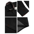 thumbnail image 5 of COOFANDY Long Sleeve Button Up Shirts for Men Slim Fit Denim Shirt Casual Shirt, 5 of 6