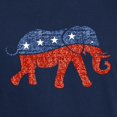 thumbnail image 3 of CafePress - Glitter Republican Elephant T Shirt - Men's Classic Graphic Cotton T-Shirt, 3 of 4