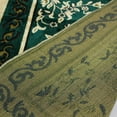 thumbnail image 1 of Tapis de Prière Musulman Eid Broderie Tapisserie Tapis Antidérapant Vert, 1 of 8