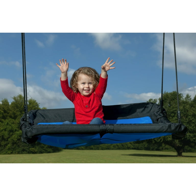 Kids Platform Swing- Blue - Walmart.com Kids Platform Swing- Blue - Walmart.com