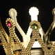 thumbnail image 2 of Fiesta de Halloween Reina Corona Plástico Rey Corona Antigua Corona Real Medieval Exquisita Corona Encantadora Teatro Banquete Prop Fiesta de cumpleaños Favor (Dorado), 2 of 6