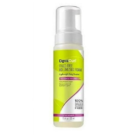 Devacurl Frizz-Free Volumizing Foam, 7.5 Oz