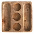 thumbnail image 4 of Bouffe Acacia Wood  Ceramic Food Platter, 4 of 4