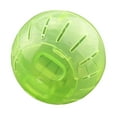 thumbnail image 2 of GROWTH TANK Dwarf Hamster Exercise Ball Cute 4 inch Transparent Running Wheel for Increasing Yellow, 2 of 9