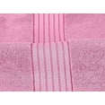 thumbnail image 3 of Utopia Towels 8 Piece Premium Towel Set, 2 Bath, 2 Hand, and 4 Washcloths, 100% Ring Spun Cotton, Highly Absorbent Towels for Bathroom, Sports, and Hotel, Pink, 3 of 9