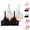 Blue, variant on 3 Pack Underwire Bras for Women Cute Lace Bow Design Racerback Push Up Bra Adjustable Straps Bralettes Everyday Bra