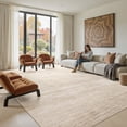 thumbnail image 5 of MICGEEK 10x14 Washable Area Rugs for Living Room, Modern Abstract Printed Rug, Vacuum-Friendly, Non Slip Indoor Rug for Bedroom Dining Room Home Decor Carpet, Beige, 5 of 6