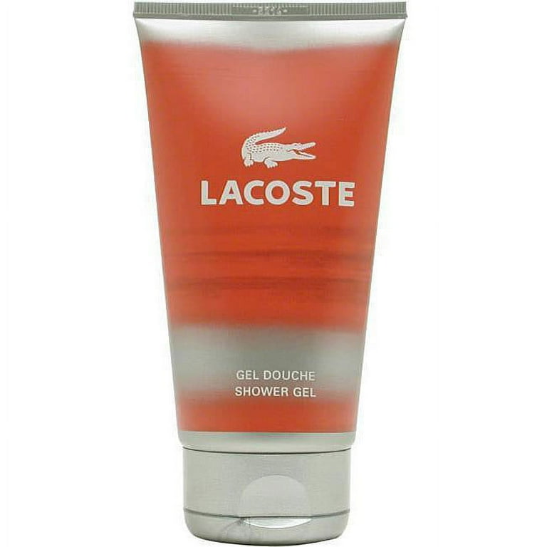 Lacoste red 2025 shower gel