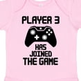 thumbnail image 4 of Inktastic Player 3 Has Joined the Game Boys or Girls Baby Bodysuit, 4 of 5