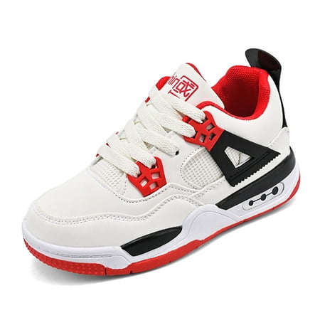 

Element & Stitch Boys High Top Sneakers Basketball Shoes Breathable Lightweight Running Shoes for Kids Fashion School Shoes Little/Big Kids