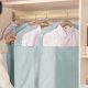 thumbnail image 2 of Portatrajes para colgar ropa | Funda de traje grande con cremallera y ventana transparente | Almacenamiento en el armario transpirable, lavable y resistente al polvo | Protector de viaje plegable, 2 of 7
