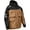 Brown, variant on Castle X West Shore Mens Winter Jacket Wood LG