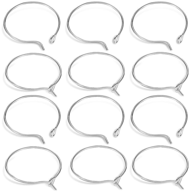 200 Pcs Earring Hoops for Jewelry Making Ear Wire Hoops DIY Earring Accessories for Women