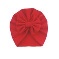 thumbnail image 1 of FOCUSNORM Baby's Hairband Cap Single Color Skin Friendly Soft Bow Headband Hat, 1 of 2
