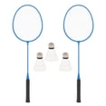 thumbnail image 3 of 2Pcs Badminton Rackets with 3 Nylon Balls Professional Badminton Shuttlecock Blue, 3 of 8