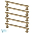 thumbnail image 3 of Franklin Brass P29618z-B-5Pack Francisco 5-1/16" Center To Center Bar Cabinet Pull - Matte, 3 of 7