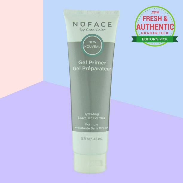 Nuface Hydrating LeaveOn Gel Primer 5 oz 148 ml. Primer