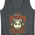 thumbnail image 3 of The Nightmare Before Christmas - Halloween Town Sign - Women's Racerback Tank Top, 3 of 5