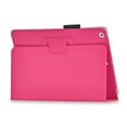 thumbnail image 3 of iPad Mini Case (Hot Pink) - Slim Fit Synthetic Leather Folio Case Stand with Smart Cover Auto Sleep & Wake Feature and Stylus Holder for Apple iPad Mini 3 & iPad Mini 2, 3 of 4