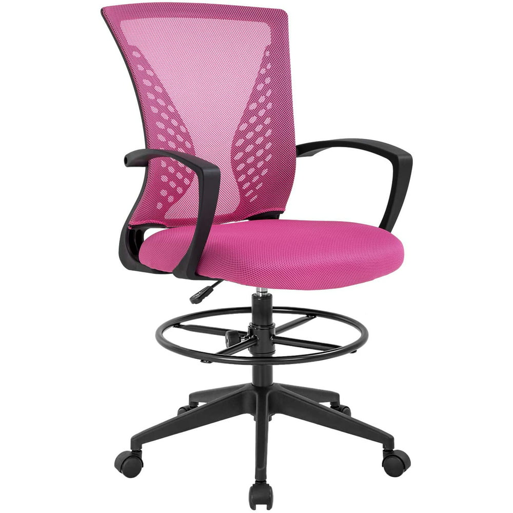 Drafting Chair Tall Office Chair Adjustable Height with