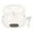 White, variant on Rupoun Bluetooth Translator Earbuds Noise Reduction Digital Display 74 Languages 70 Accents, Black