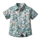 thumbnail image 4 of Camisa Hawaiana Bebé Chico de Manga Corta Casual Blusa Impresa con Patrón de Flores, Bebé Playa Vacaciones Botón Abajo Superior, 4 of 9