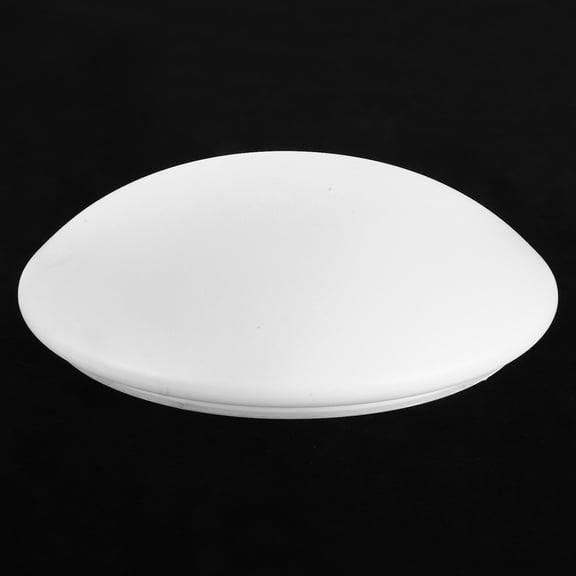 LEORX Lamp Shade Cover ABS Emergency Lighting Round White For Indoor Use 1Set