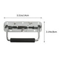 thumbnail image 2 of 2Pcs Folding Handles for Instrument Case Knobs Accessories Silver, 2 of 8