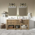thumbnail image 4 of TOOLKISS  Aluminum Alloy Round Corner Frame Vanity Mirror 32 in. W x 40 in. H - Brushed Gold, 4 of 5