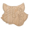 thumbnail image 1 of Cute and Guilty Raccoon Head Wood Shape Unfinished Piece Cutout Craft DIY Projects - 6.25 Inch Size - 1/8 Inch Thick, 1 of 7