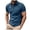 a-116Blue29, variant on FINALGANG Mens Polo Collar Solid Button Placket Short Sleeve Shirt Slim Fit Soft Breathable Daily Golf Business Plain Polo Tees Cozy Top M