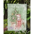 thumbnail image 3 of Christmas Bull Terrier Red Flag Garden Size, 3 of 3