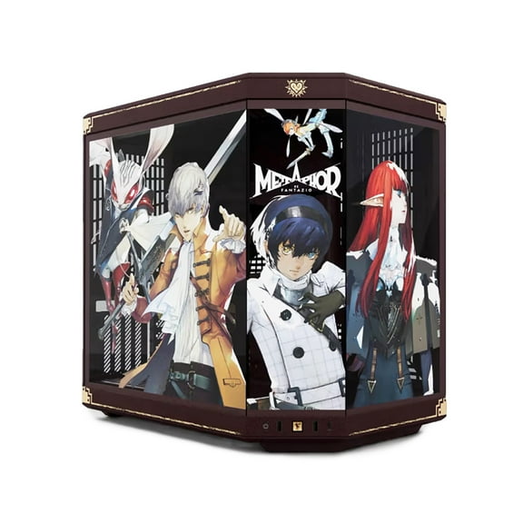 HYTE Y70 Metaphor ReFantazio Dual Chamber Modern Aesthetic Panoramic Tempered Glass EATX Mid-Tower Computer Case