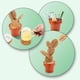 thumbnail image 5 of Posavasos Multifunción De 6 Uds., Montaje Simple, Decoración De Cactus Entrelazada Diy En Maceta Para Mesa De Cocina, Decoración De Bar, Manteles De Mesa Minnieouse HA016092-00, 5 of 7