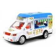 Mobile Food Electric RC Truck Restaurant Lunch Van 1:18 Scale Ready To Run RTR w/ Slide Out Canopies & Drink Bars (Colors May Vary)