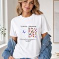 thumbnail image 3 of Jollimate Your Plan Vs God's Plan Shirt, Butterfly Isaiah 55 Christian Faith Tee, 3 of 5