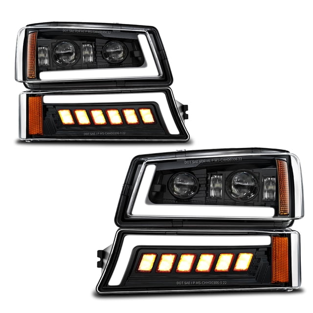 Conjunto de faros LED Z-OFFROAD DOT aprobado para Chevy