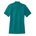 thumbnail image 6 of Mafoose Women's Comfortable Silk Touch Polo Golf Shirt Short Sleeve Teal Green 3XL, 6 of 7